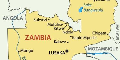 Ramani ya kitwe Zambia